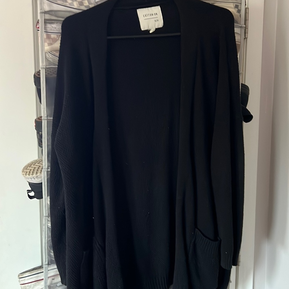 Black Cotton On Cardigan